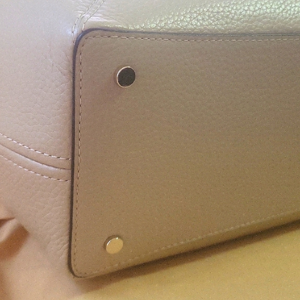kate spade Elegant Cream and Tan Satchel - Picture 5 of 5